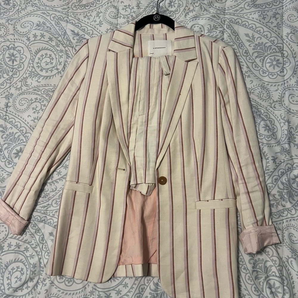 Anthropologie Shorts and Blazer Set
